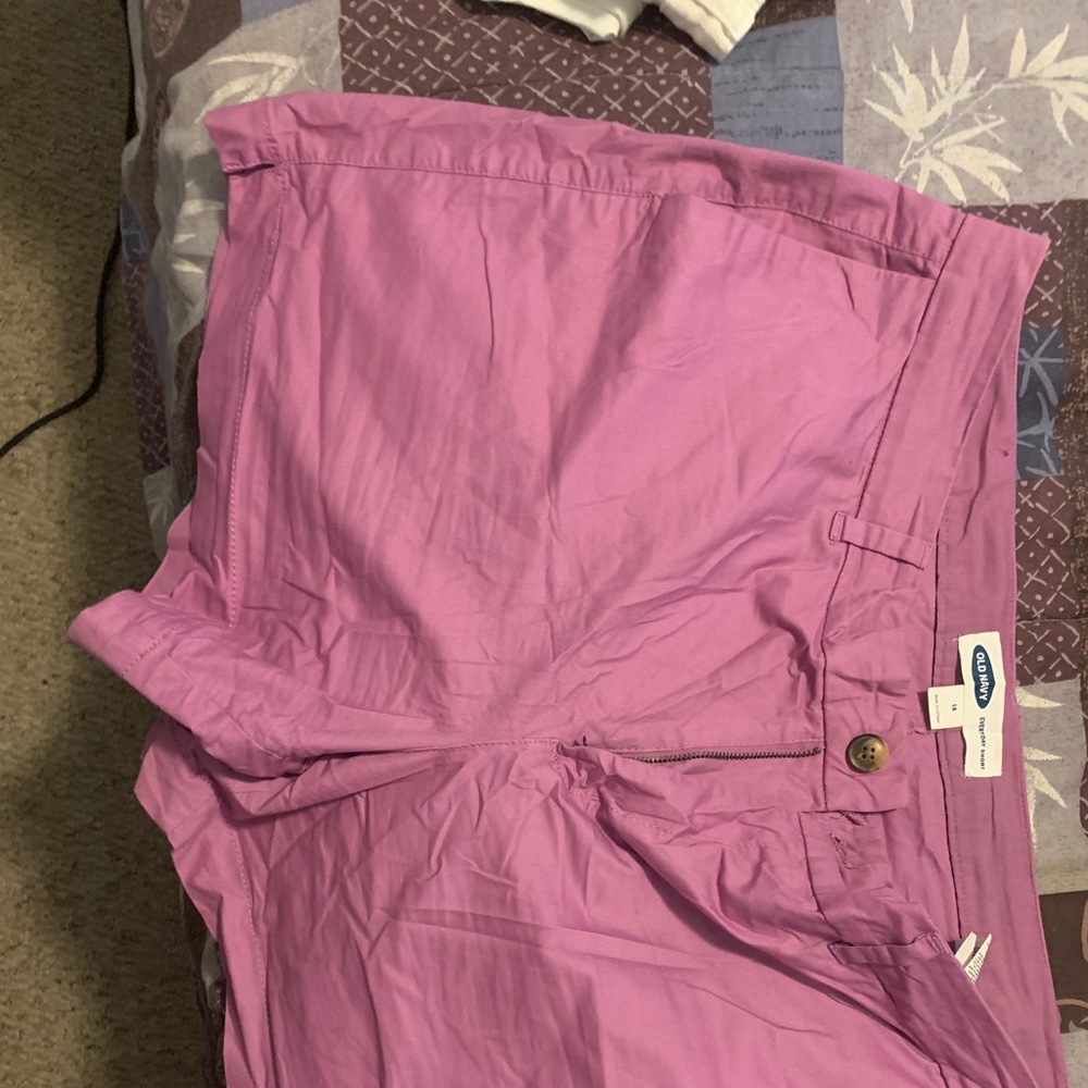 Purple shorts